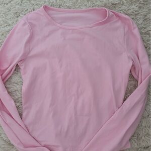 Pink long sleeve